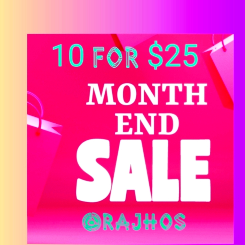 End of Month Sale. No cancelations. Thanks for purchasing. I appreciate you 😀